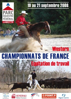 championnat de france d'équitation de travail 2008